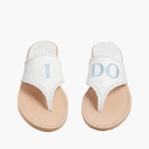 Jack Rogers I Do Sandals